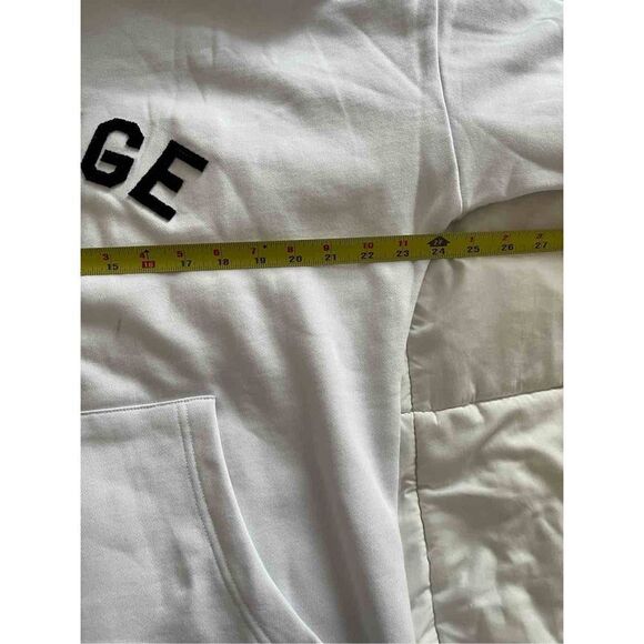 PRSTGE Paris Mens Patche Hoodie (White) Size L NWT - Picture 7 of 8